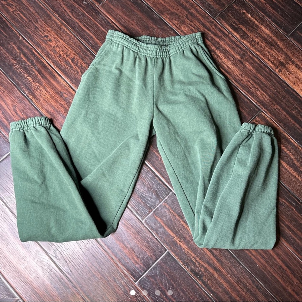 Drawstring Waist Sweatpants Casual Basic Los Ange… - image 1
